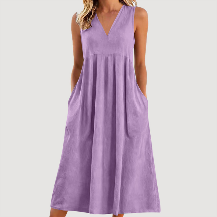 Milanie - Sleeveless Midi Dress