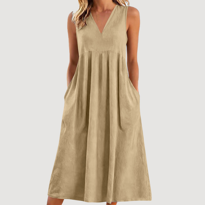 Milanie - Sleeveless Midi Dress