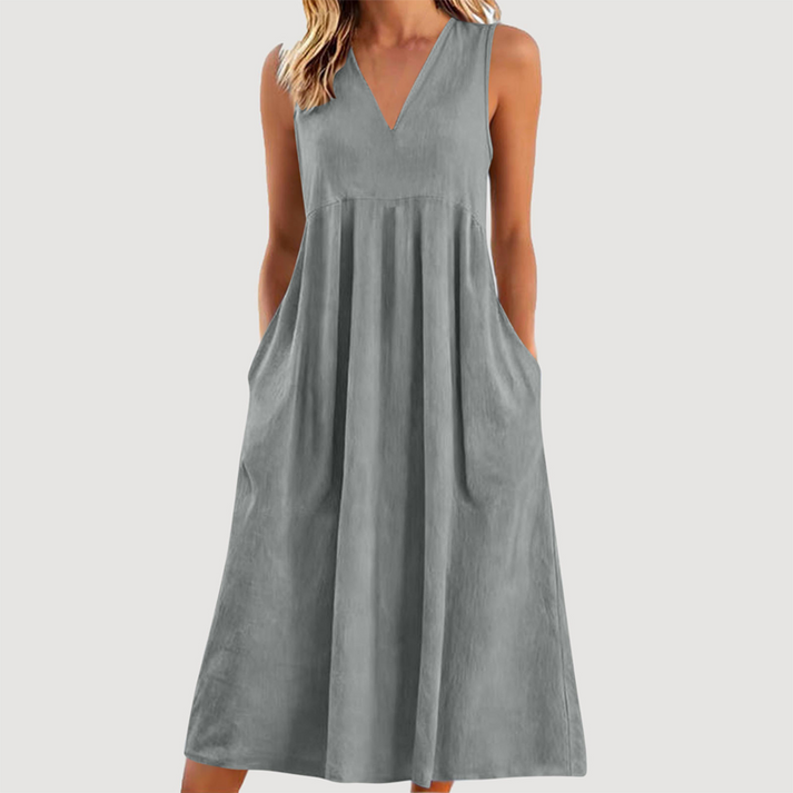 Milanie - Sleeveless Midi Dress