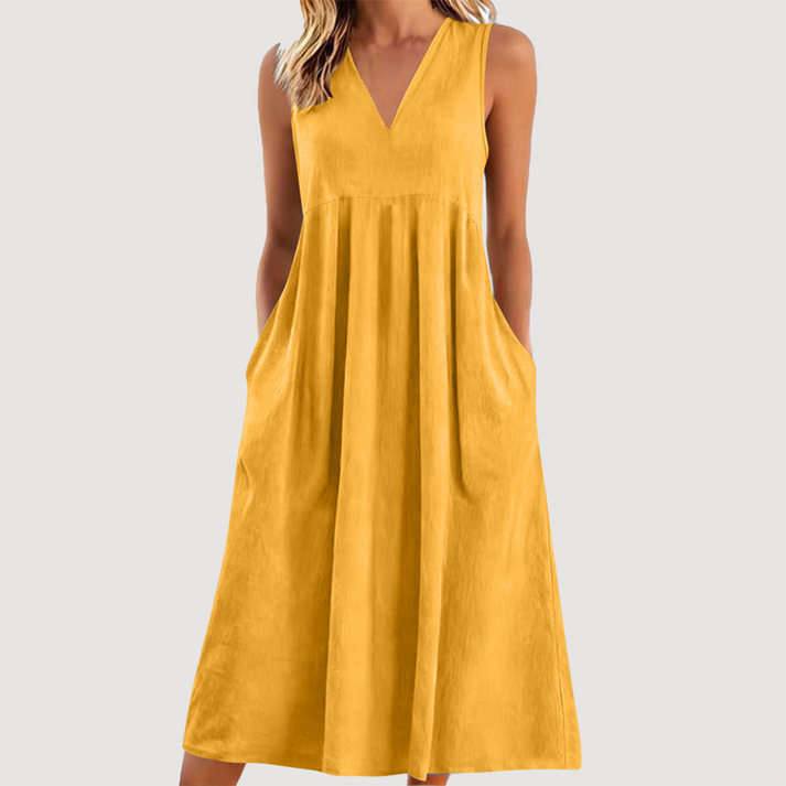 Milanie - Sleeveless Midi Dress