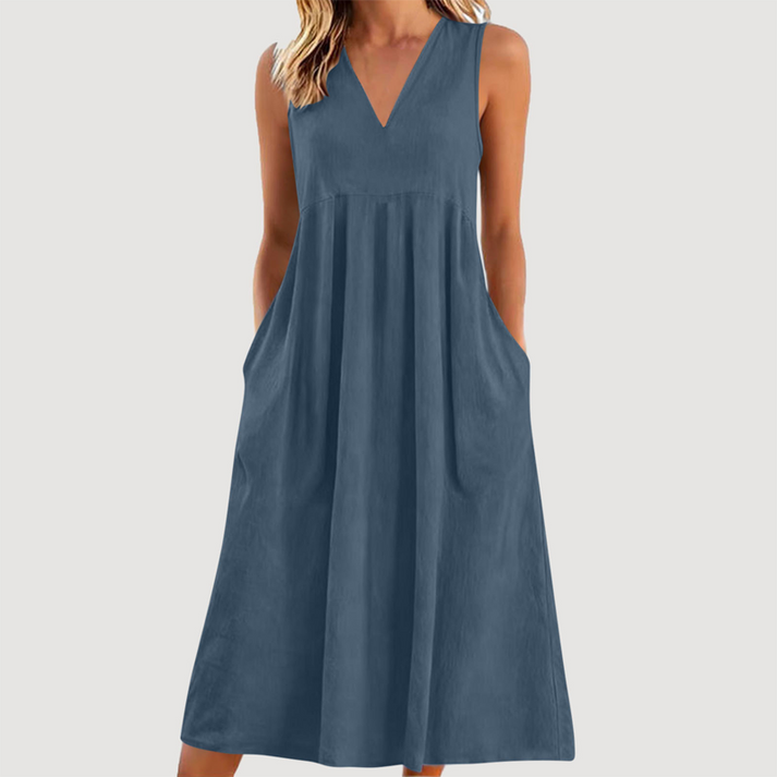 Milanie - Sleeveless Midi Dress