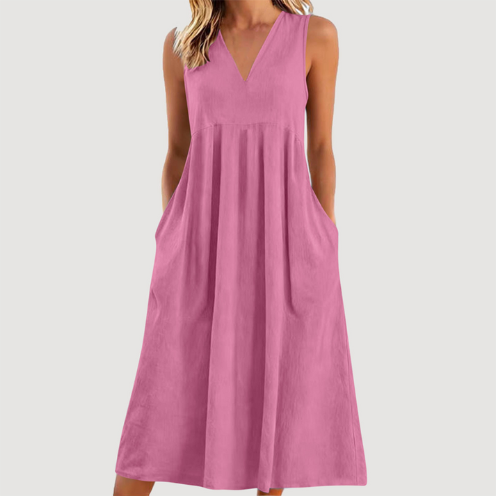 Milanie - Sleeveless Midi Dress