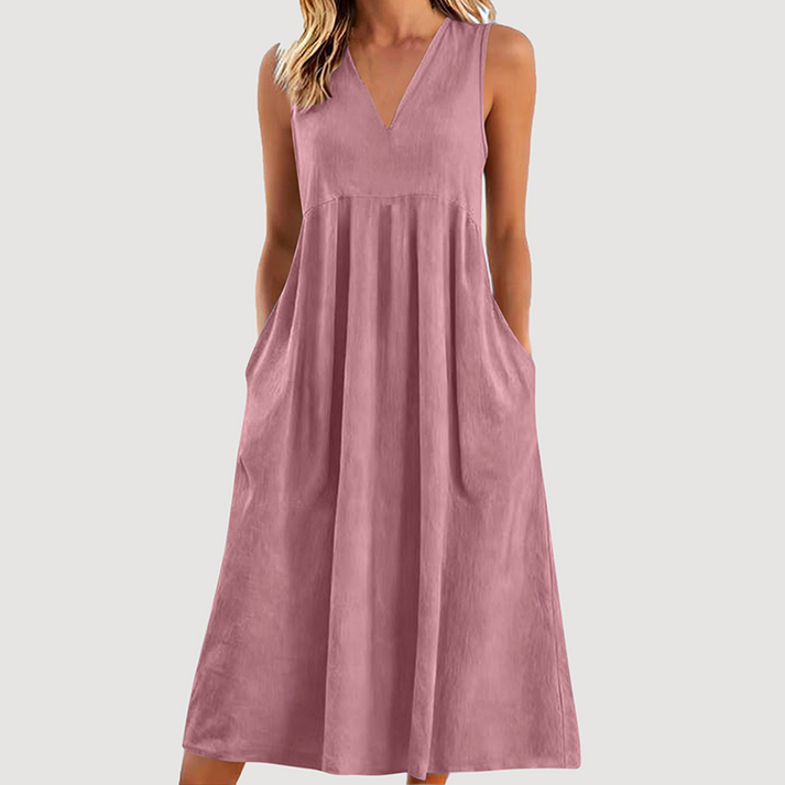 Milanie - Sleeveless Midi Dress