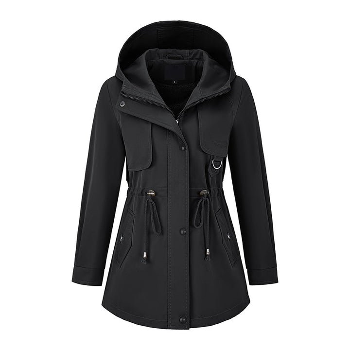 Opheiletta - Windproof Hooded Zipper Jacket