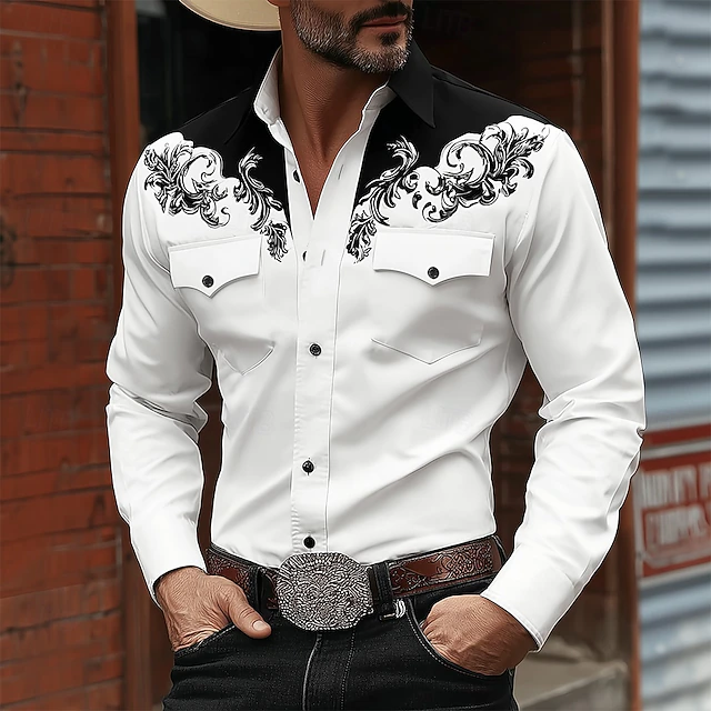 Leif - Classic Western Style Shirt