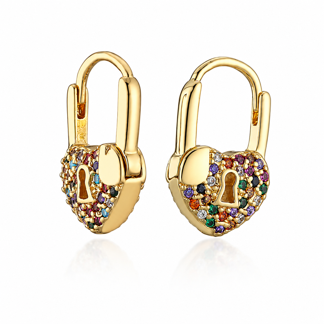 Koolen - Heartlock Mini Hoops Earrings