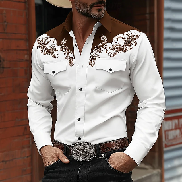Leif - Classic Western Style Shirt